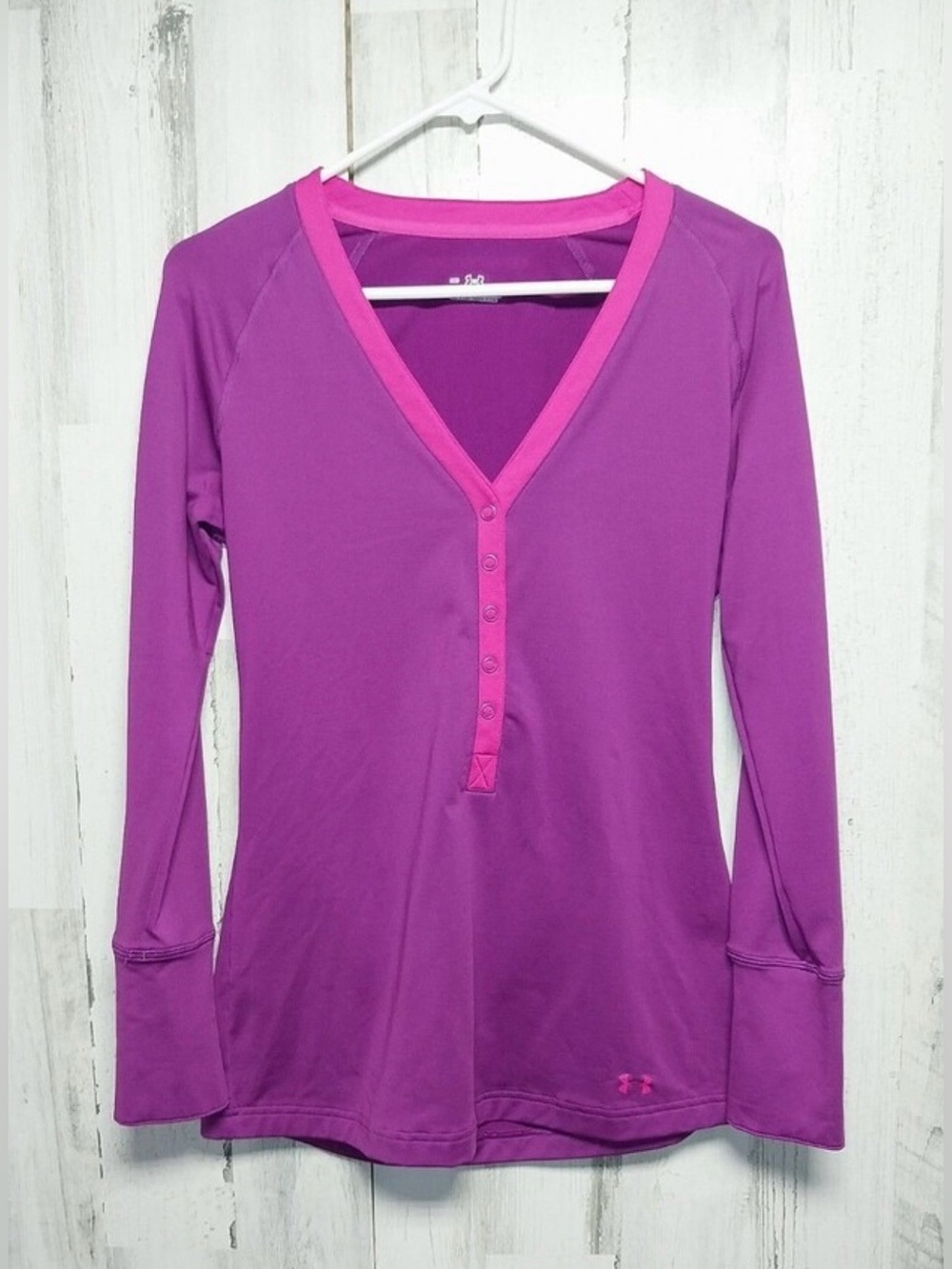 Medium women’s Under Armour purple long sleeve top